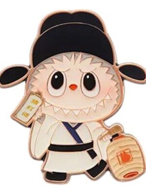Pop Mart The Monsters Labubu Let's Have Fun Together Badge 'Guessing Lantern Riddles' PPMT-2408-0061-GLR