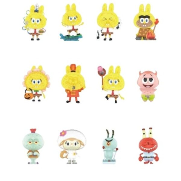 Pop Mart x Spongebob The Monsters Labubu Sealed Case (12 Blind Boxes) 210300246