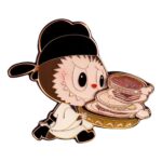 Pop Mart The Monsters Labubu Let's Have Fun Together Badge 'Grand Banquet' Secret Edition PPMT-2408-0061-GB