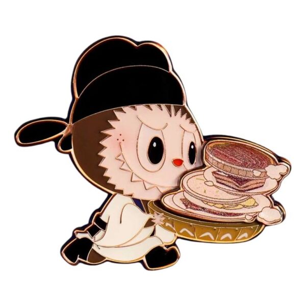 Pop Mart The Monsters Labubu Let's Have Fun Together Badge 'Grand Banquet' Secret Edition PPMT-2408-0061-GB