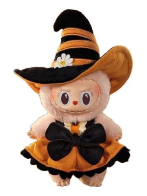 Pop Mart Labubu Magic of Pumpkin Mokoko Vinyl Plush Pendant (Pop Land Exclusive) PPMT-2410-0221