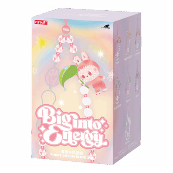 Pop Mart The Monsters Labubu Big into Energy Phone Charm Sealed Case (1 Blind Box) PPMT-2504-0040-1B